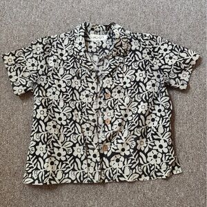 PO EM Floral Button-Up Shirt